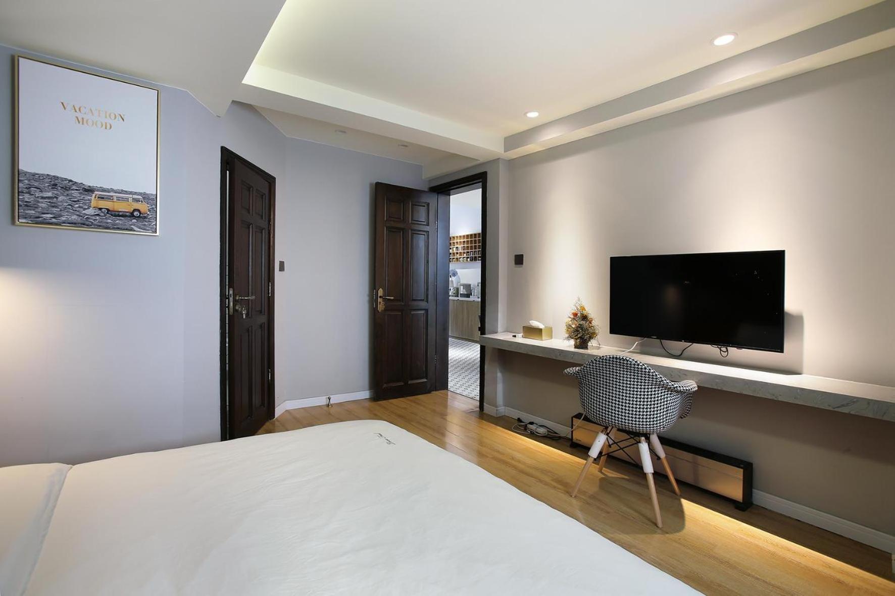 Shanghai Downtown Hills Boutique Guesthouse - Near Metro Line 7, Exit 3, Changping Road Rum bild