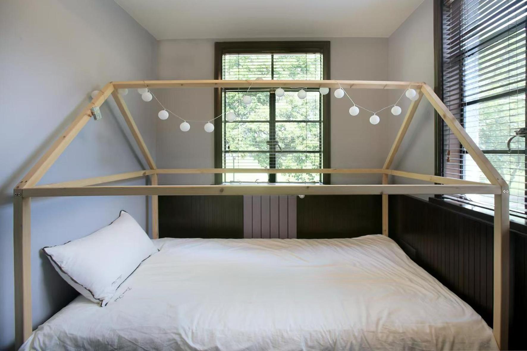 Shanghai Downtown Hills Boutique Guesthouse - Near Metro Line 7, Exit 3, Changping Road Exteriör bild