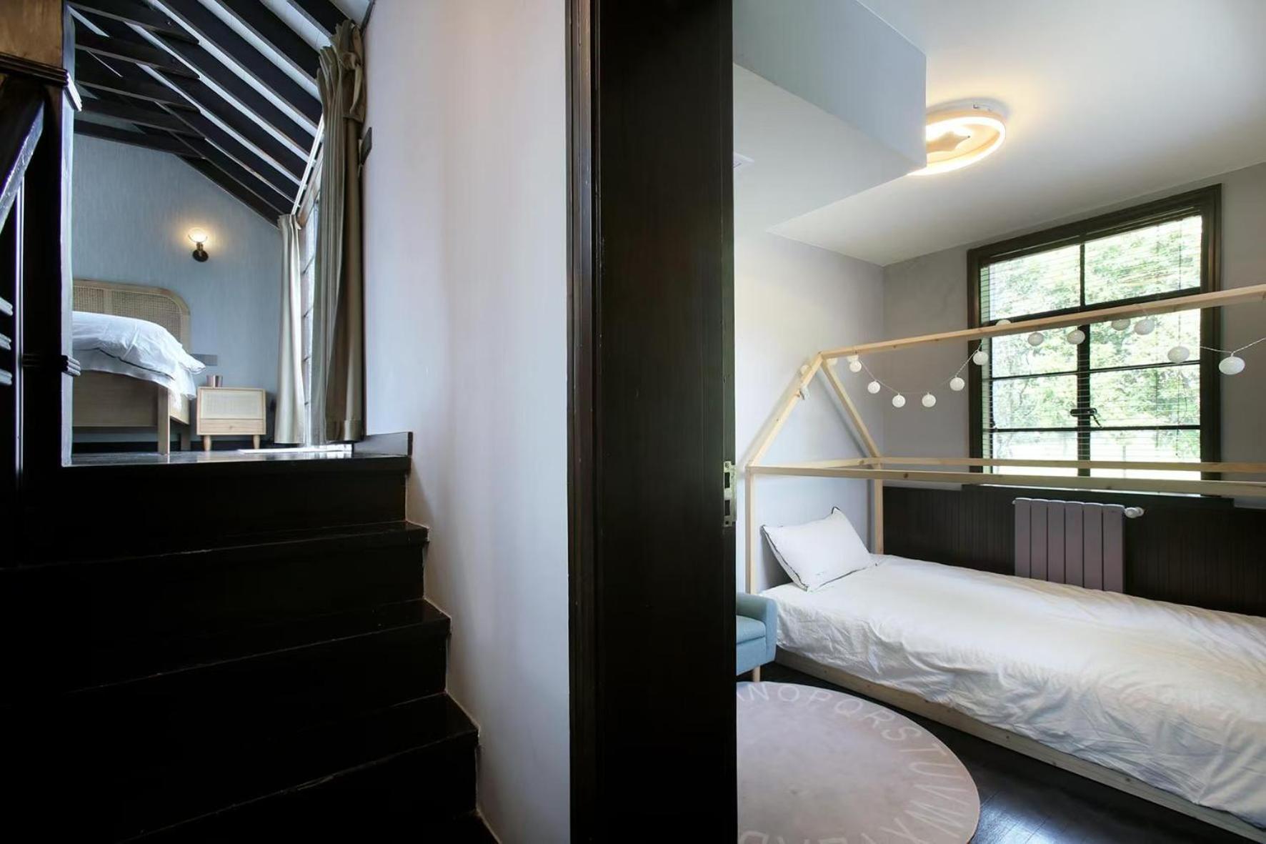 Shanghai Downtown Hills Boutique Guesthouse - Near Metro Line 7, Exit 3, Changping Road Exteriör bild