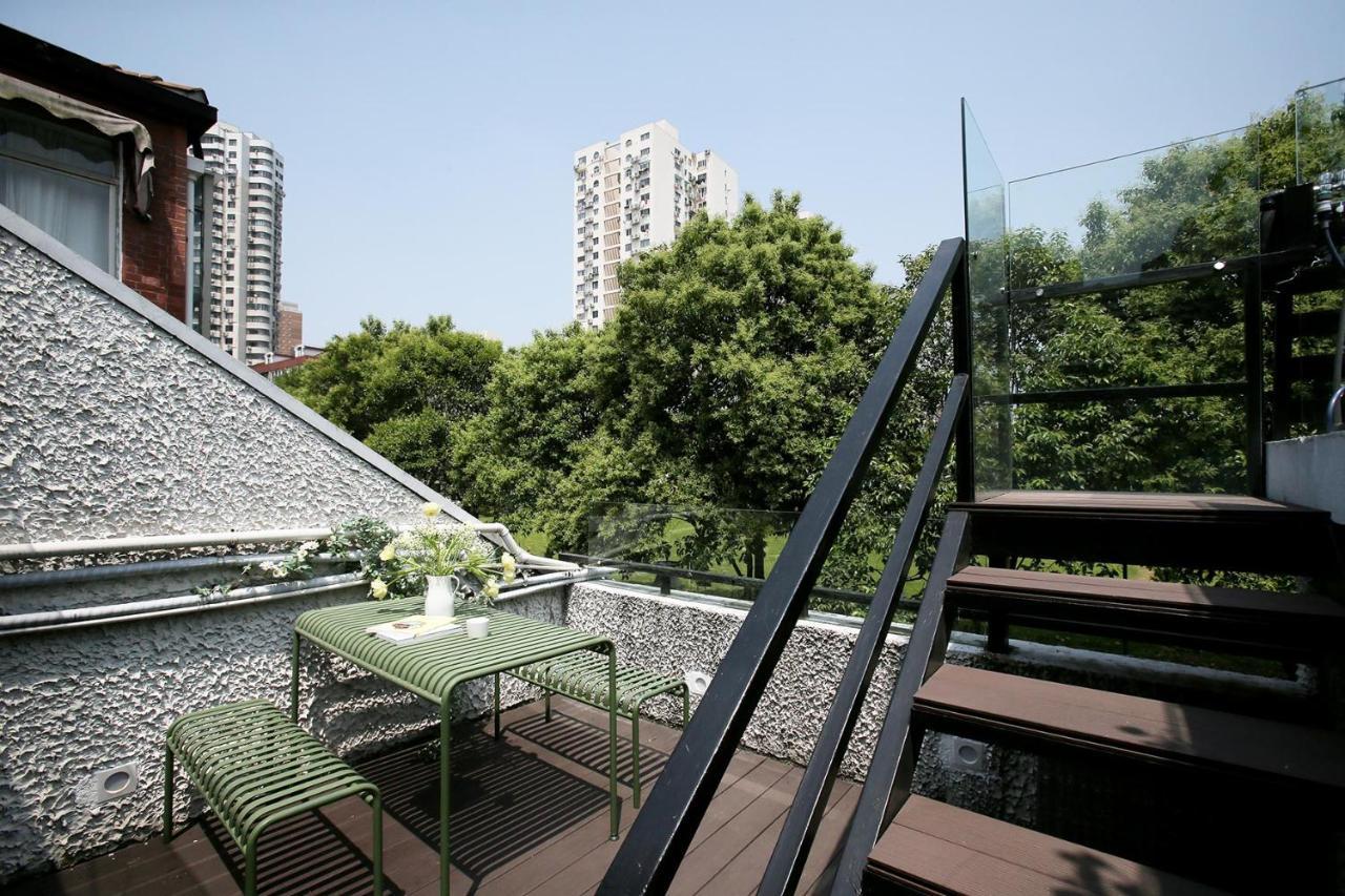 Shanghai Downtown Hills Boutique Guesthouse - Near Metro Line 7, Exit 3, Changping Road Exteriör bild